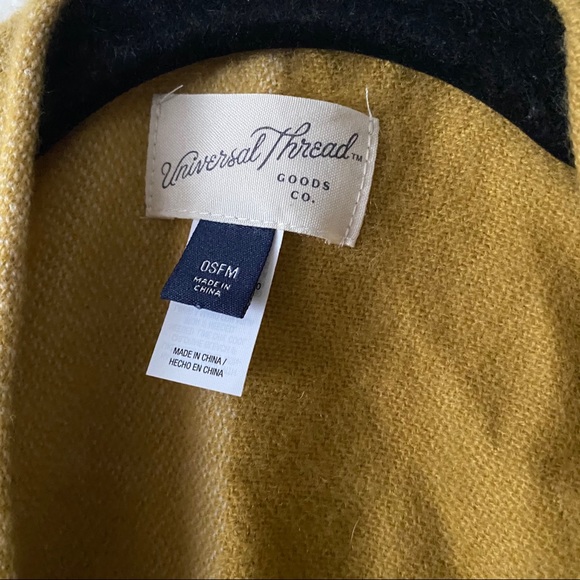 Universal Thread - Yellow Kimono-Styled Jacket - Picture 2 of 3